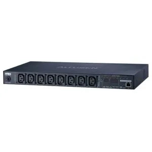 15A/10A 8-Outlet 1U Outlet-Metered & Switched eco PDU
