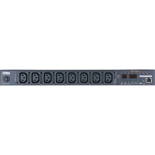 15A/10A 8-Outlet 1U Outlet-Metered & Switched eco PDU