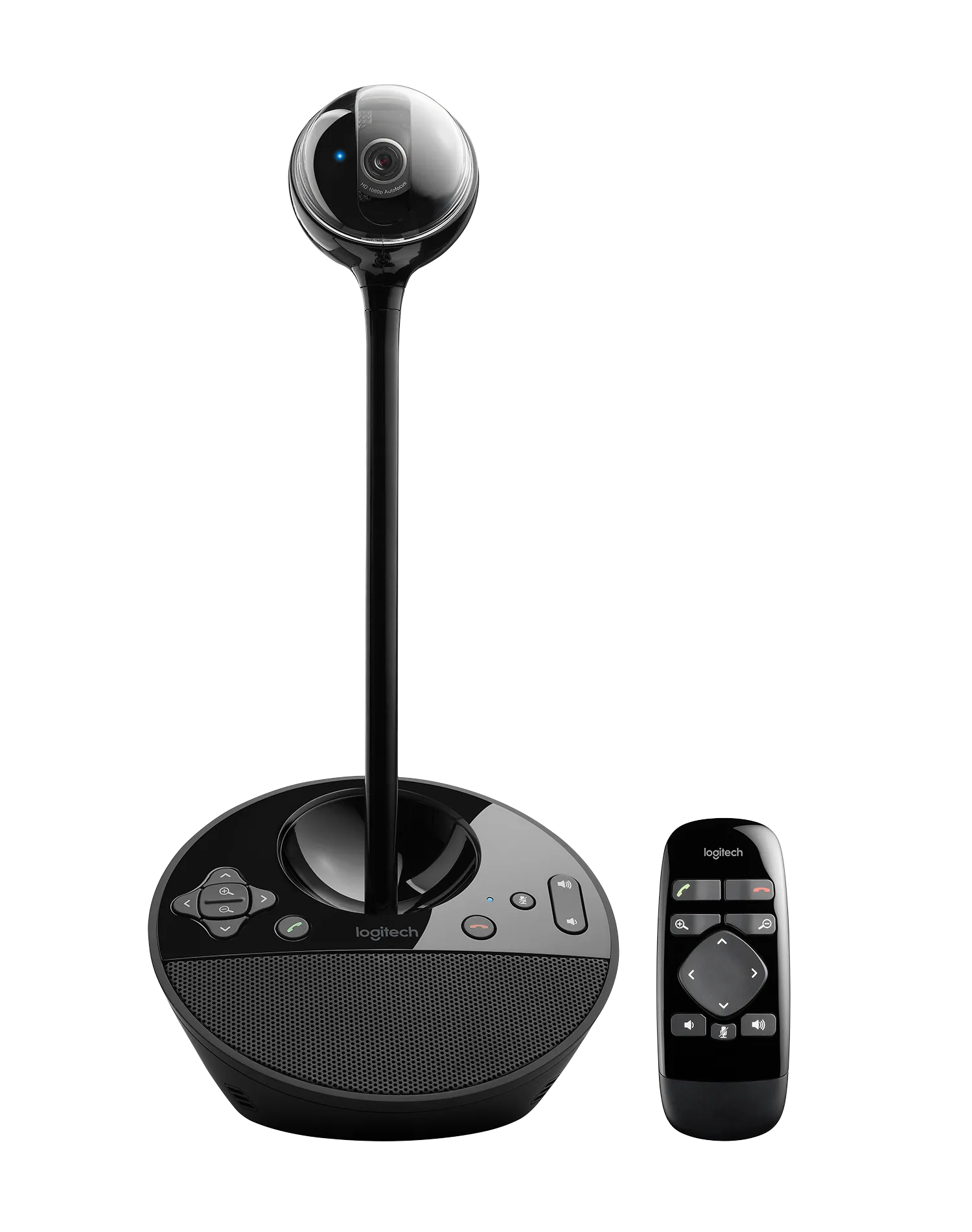 Logitech BCC950 ConferenceCam, Full HD, 1920 x 1080 pixels, 30 fps, 78°, 1.2x, Black