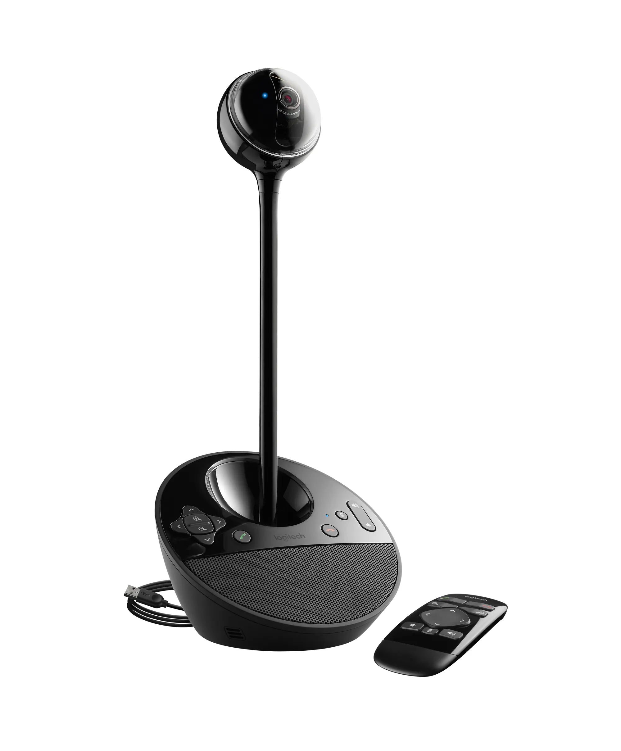 Logitech BCC950 ConferenceCam, 1920 x 1080 pixels, 30 fps, 1080p, H.264, 180°, 78°