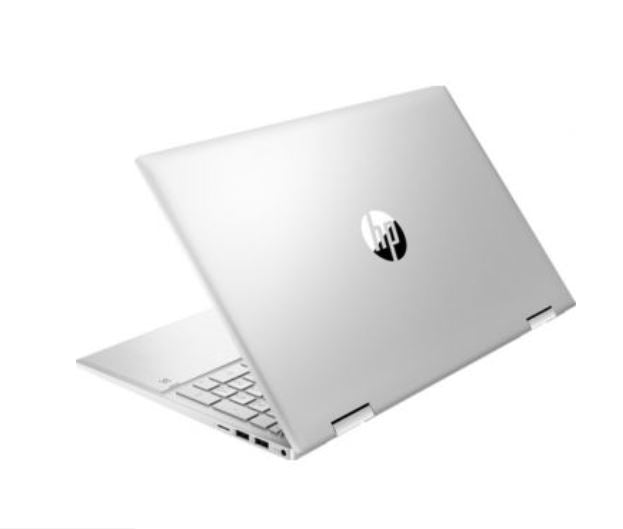 HP 15.6" Pavilion x360, Convertible 2-in-1, FHD+, Intel i5-1235U 12th Gen, 512GB SSD NVMe M.2, 12GB DDR-4 SDRAM, Backlit Keyboard, Bluetooth, Built-in Microphone, Built-in Webcam, Intel XE Graphics, Touchscreen, Wi-Fi, Natural Silver Laptop, Win 11 Home