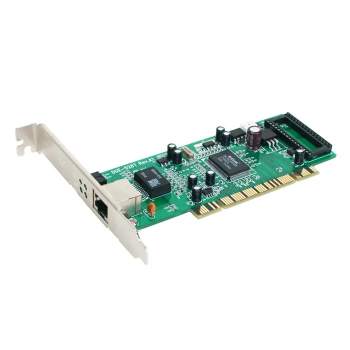 D-Link DGE-528T, Internal, Wired, PCI, Ethernet, 2000 Mbit/s, Green