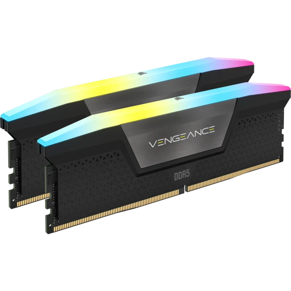 Corsair Vengeance RGB CMH48GX5M2B7200C36, 48 GB, 2 x 24 GB, DDR5, 7200 MHz, 288-pin DIMM