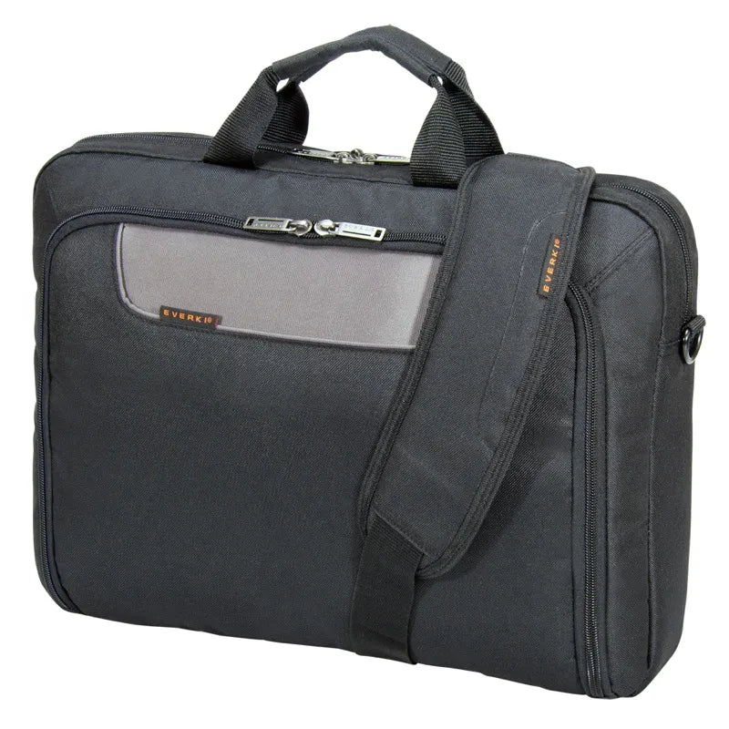 Everki EKB407NCH17, Briefcase, 43.9 cm (17.3"), Shoulder strap, 750 g, Black