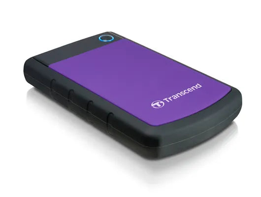 Transcend StoreJet 25H3 2TB Purple, 2 TB, 2.5", 3.2 Gen 1 (3.1 Gen 1), 5400 RPM, Black, Purple