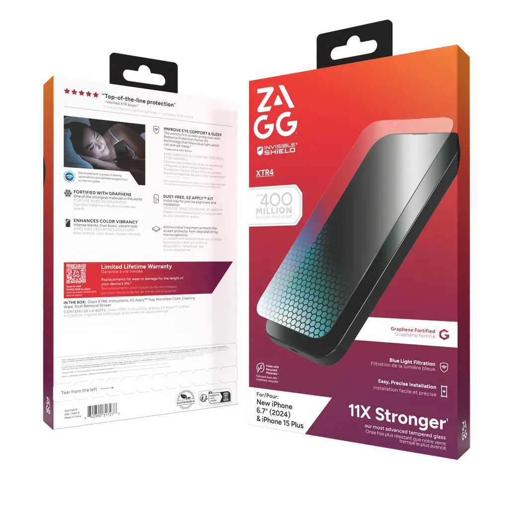 InvisibleShield Glass Elite Privacy Apple iP16 Pro Screen