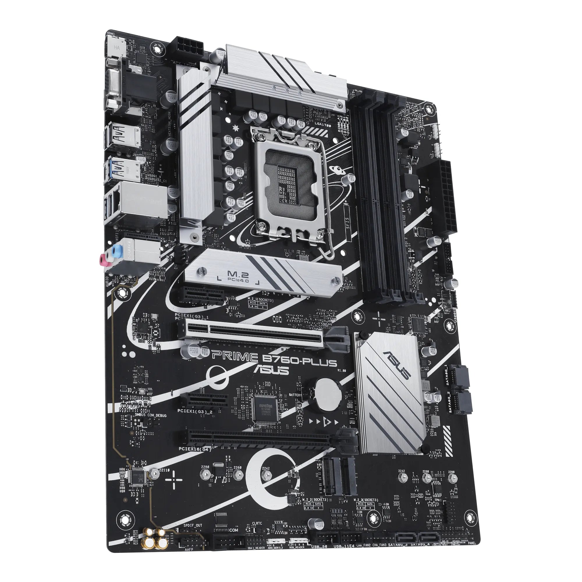 ASUS PRIME B760-PLUS, Intel, LGA 1700, Intel® Celeron®, Intel® Core™ i3, Intel® Core™ i5, Intel® Core™ i7, Intel® Core™ i9,..., LGA 1700, DDR5-SDRAM, 192 GB