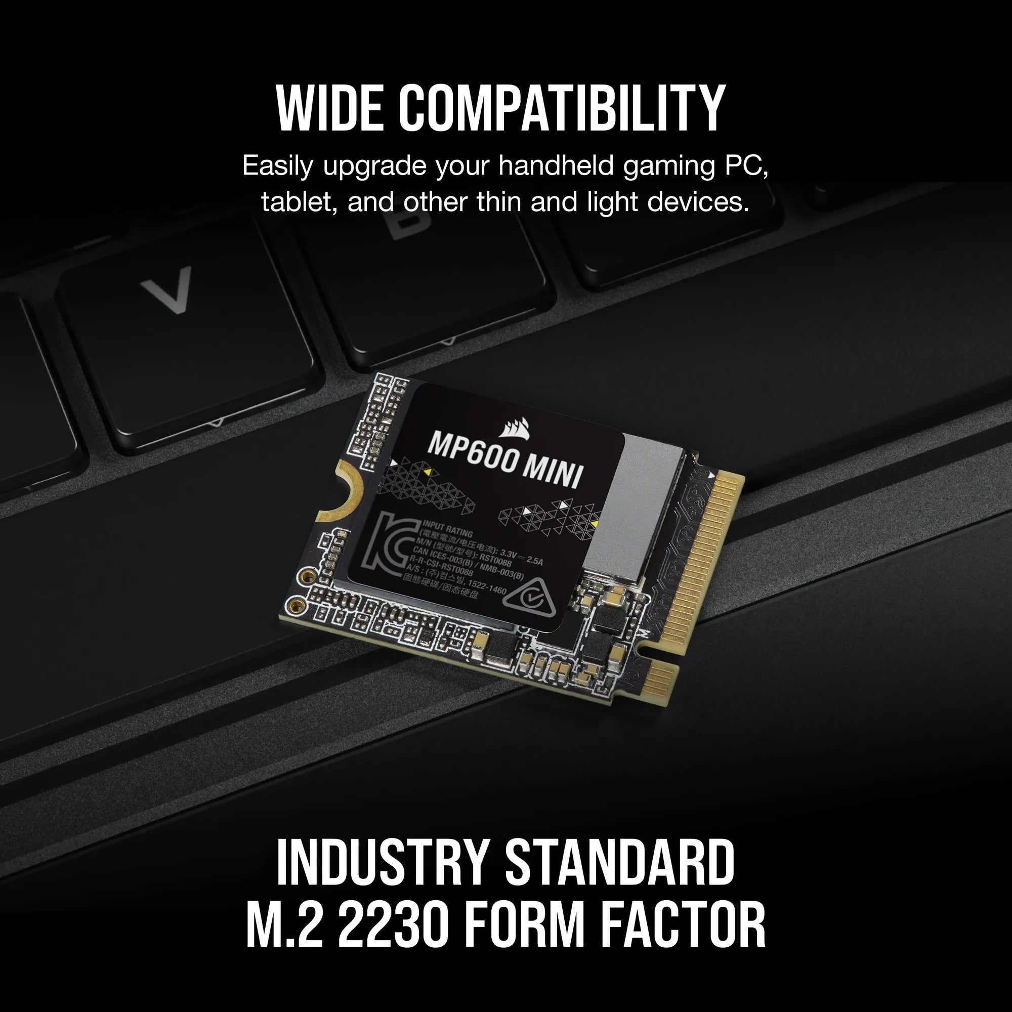 Corsair MP600 MINI, 2 TB, M.2, 7000 MB/s