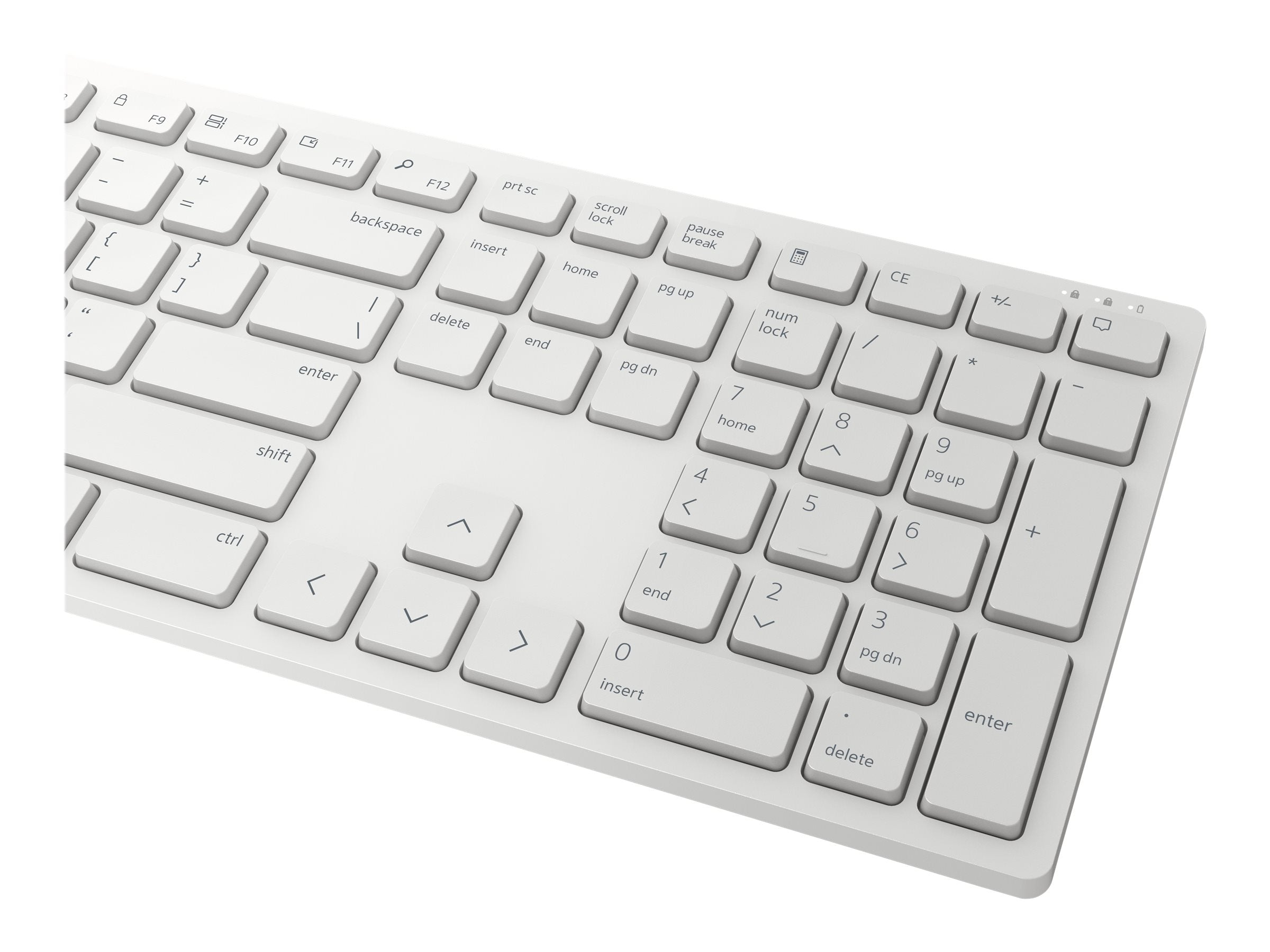 Dell Pro Keyboard and Mouse - KM5221W - US International (QWERTY) - White