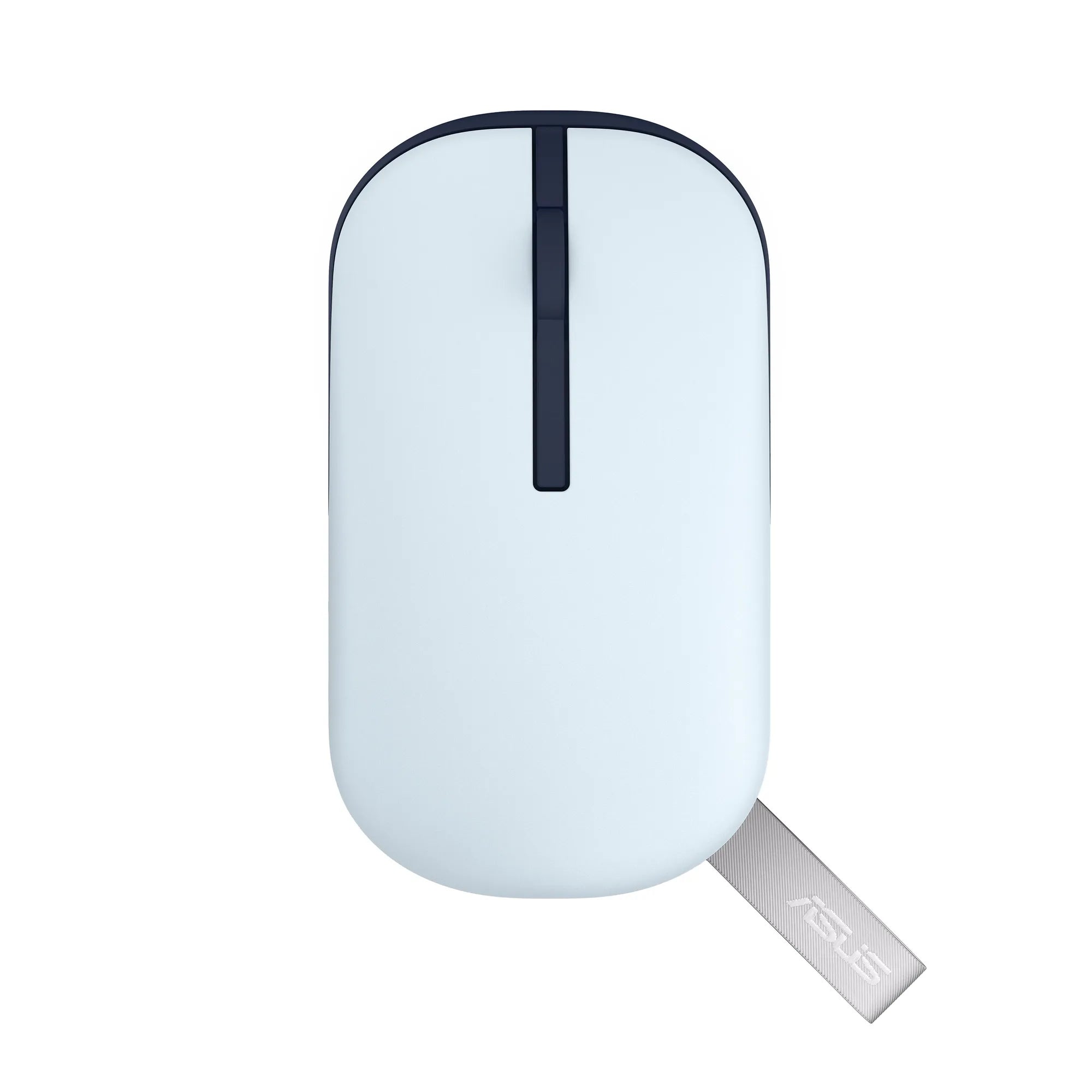ASUS Mouse|Marshmallow Mouse MD100|Quiet Blue|800 to 1600 DPI|Dual-mode wireless: RF 2.4 GHz (dongle)|Bluetooth