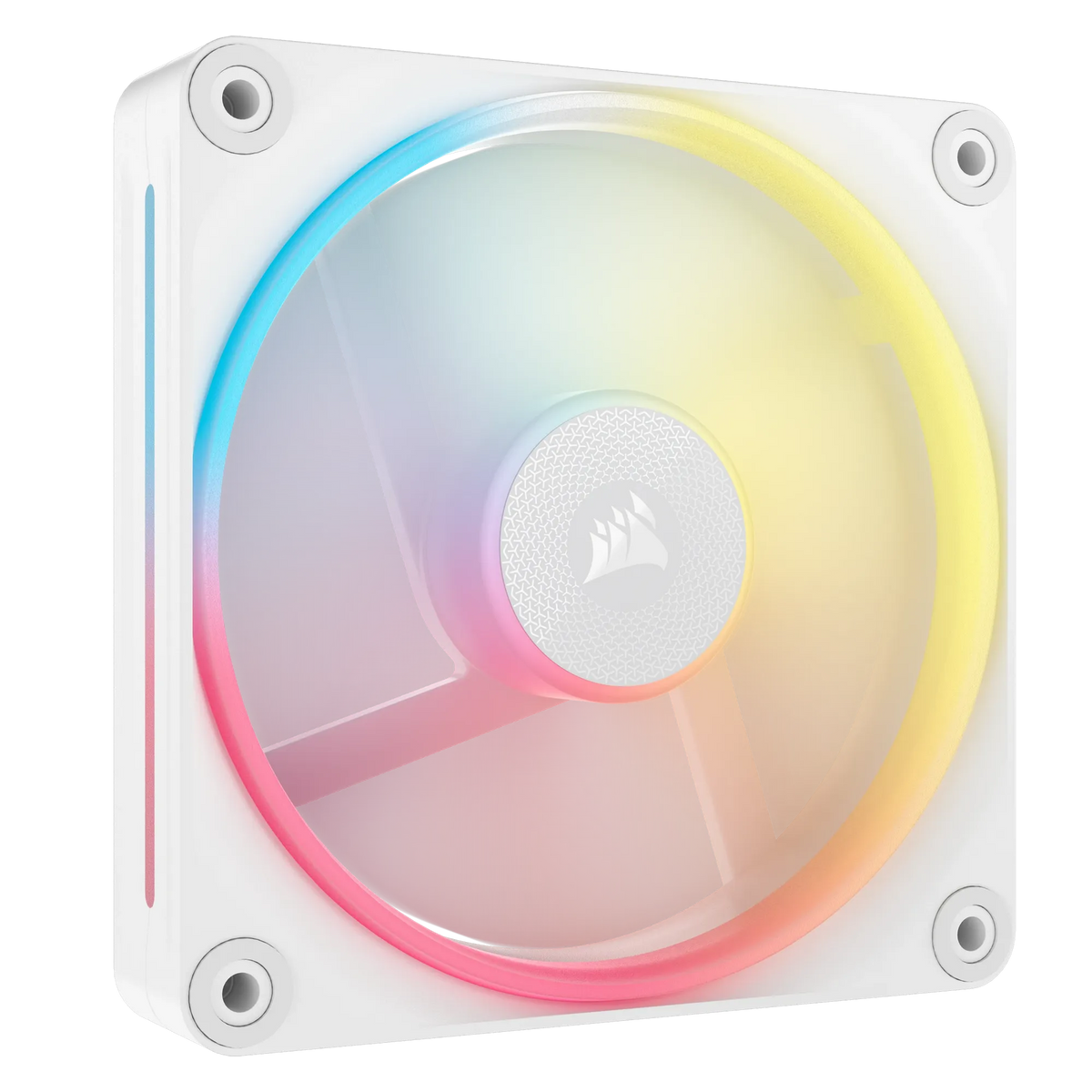 CORSAIR LX-R RGB Series; iCUE LINK LX120-R RGB White; 120mm RGB Fan; Single Fan.