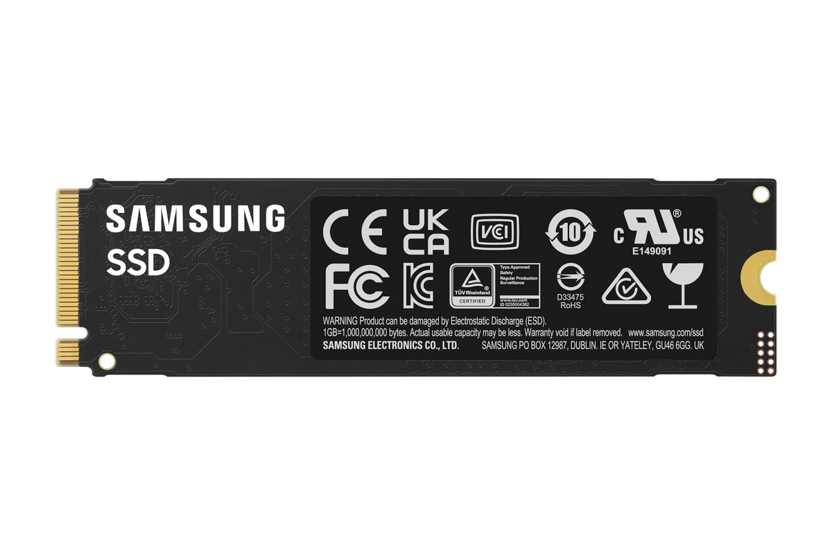 SAMSUNG MZ-V9S2T0BW 990 EVO Plus 2TB NVMe SSD - Read Speed up to 7250 MB/s; Write Speed to up 6300 MB/s; Random Read up to 1 000