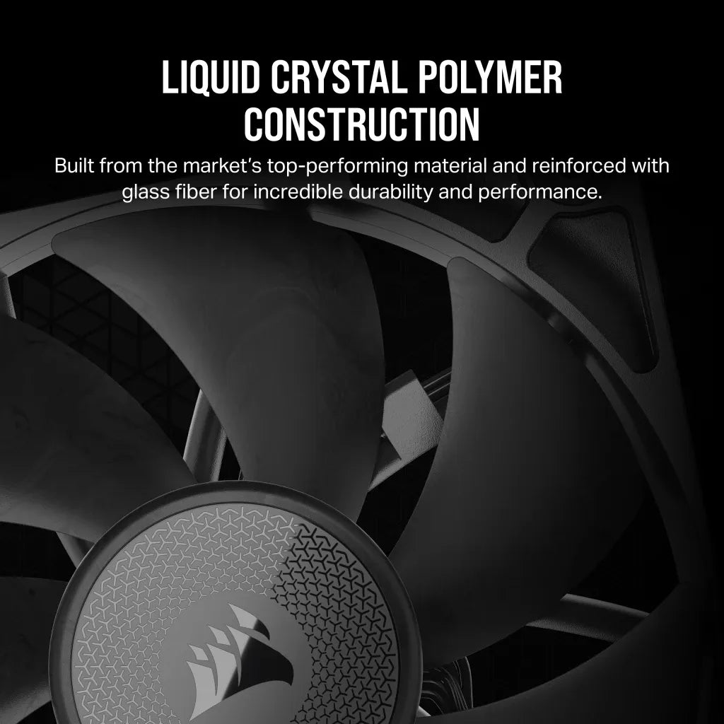 Corsair iCUE LINK RX140, Fan, 14 cm, 300 RPM, 1700 RPM, 36 dB, 95.7 cfm