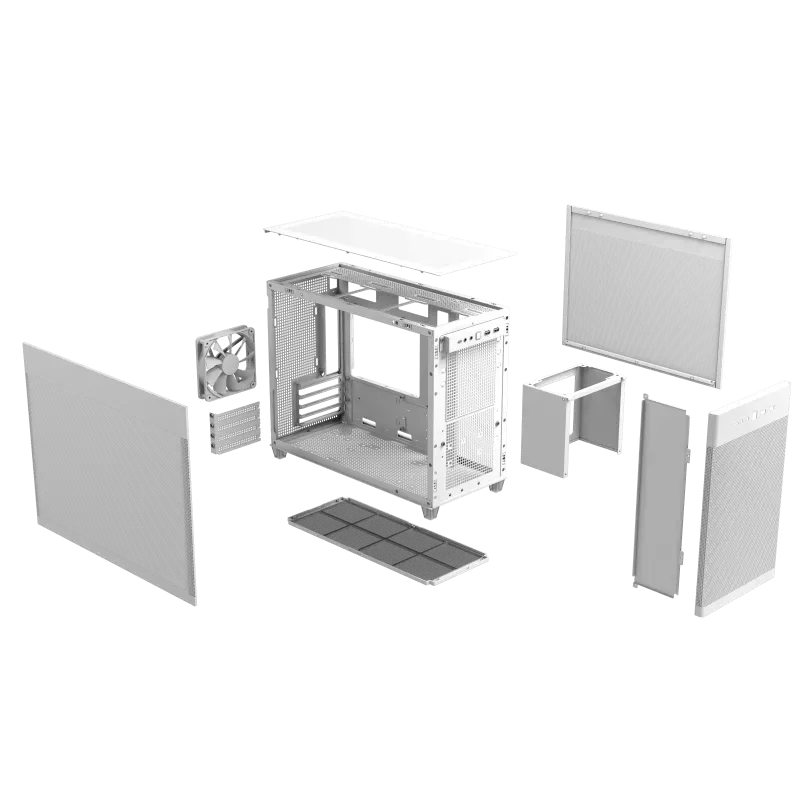 ASUS Chassis/Micro-ATX/Mini-ITX/White