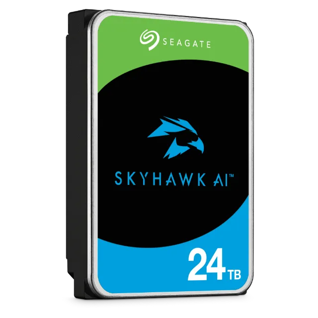 Seagate SkyHawk AI, 24 TB, 7200 RPM, 256 MB, 3.5", Serial ATA III