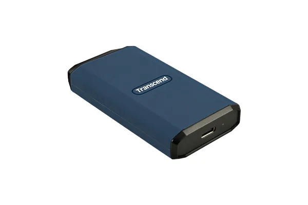 Transcend ESD410C, 1 TB, USB Type-C, 2000 MB/s, 20 Gbit/s, Password protection, Blue