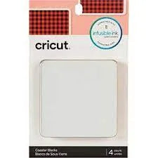 2006581: Cricut Infusible Ink Aluminium Coasters 4-pack (Whi