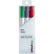 2007077: Cricut Joy Fine Point Pen Set 3-pack (Red; Green; V