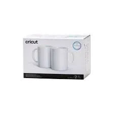 2007823 - Cricut Ceramic Mug Blank 15 Oz 2 Pack (White)