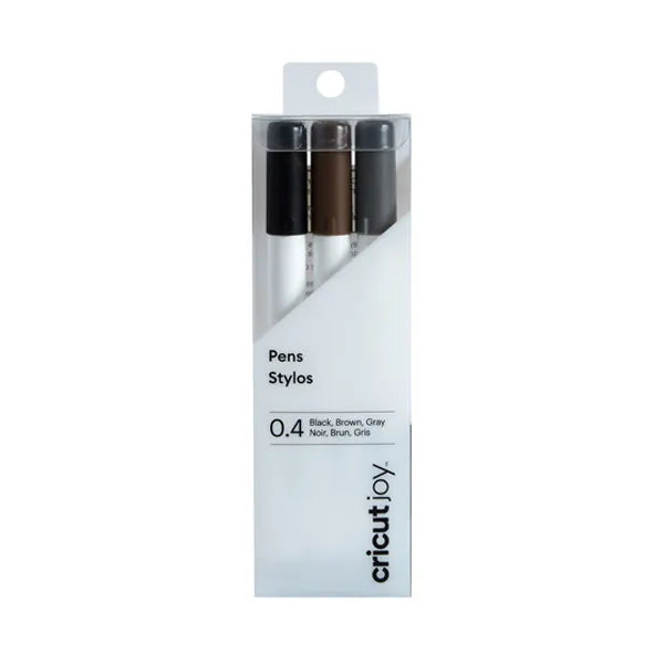 2008068 - Cricut Joy Fine Point Pen Set 3-pack (Black; Brown