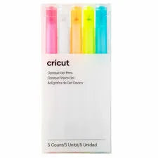 2009849 - Cricut 5 medium point (1.0 mm) opaque pens in pink