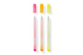 2009380 - Cricut 3 Glitter Gel Pens (0.8 mm) in Neon Pink; N