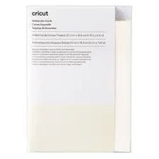 2009985 - Cricut Watercolor Cards White 10pk R40