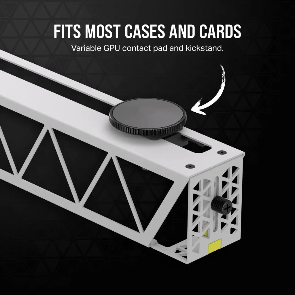 Corsair CC-8900684, GPU bracket, White