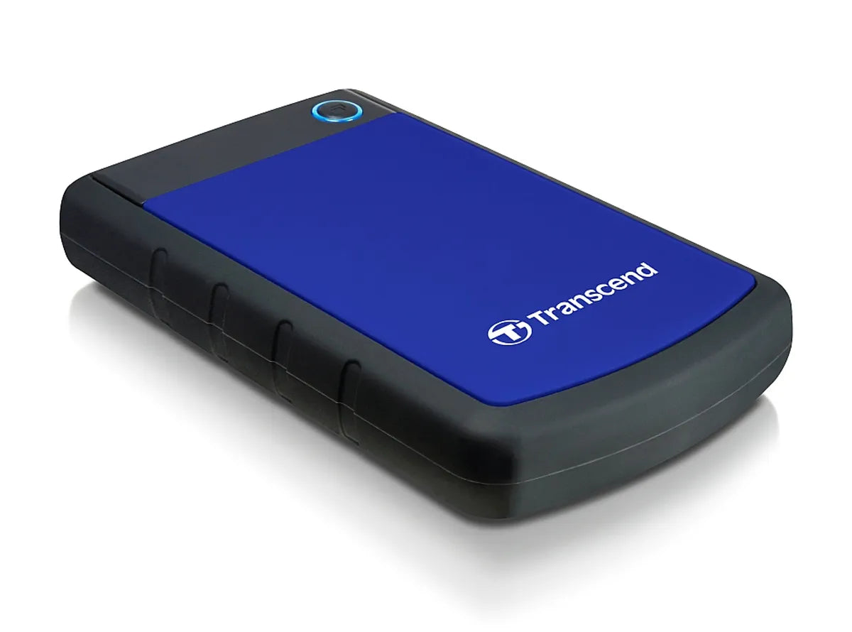 Transcend StoreJet 25H3 2TB Blue, 2 TB, 2.5", 3.2 Gen 1 (3.1 Gen 1), Black, Blue