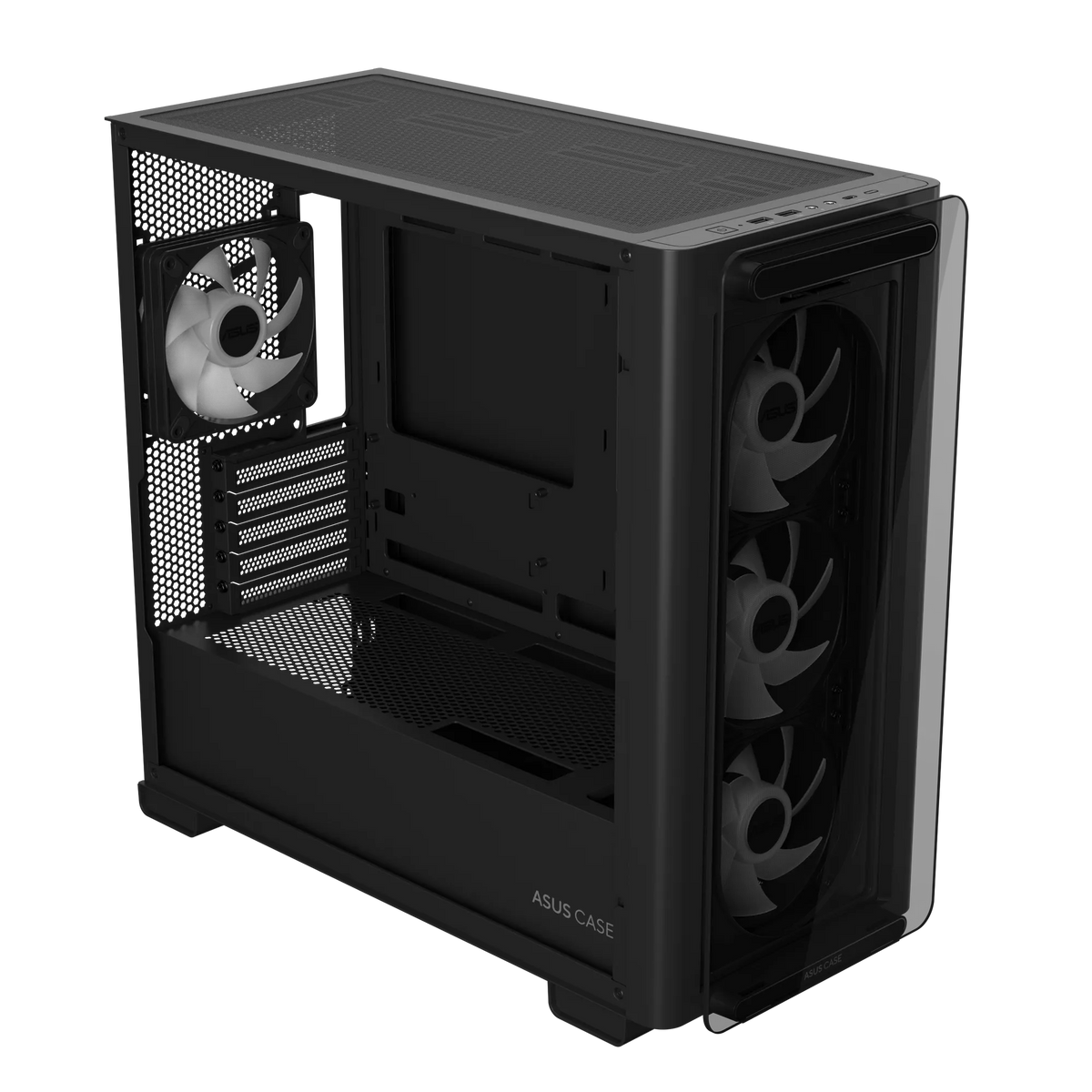 ASUS chassis/M-ATX/Mini-ITX/. Top Radiator: 120/140/240/280/360mm. Dimensions: 479 x 220 x 450 mm. Weight: 8.9kg