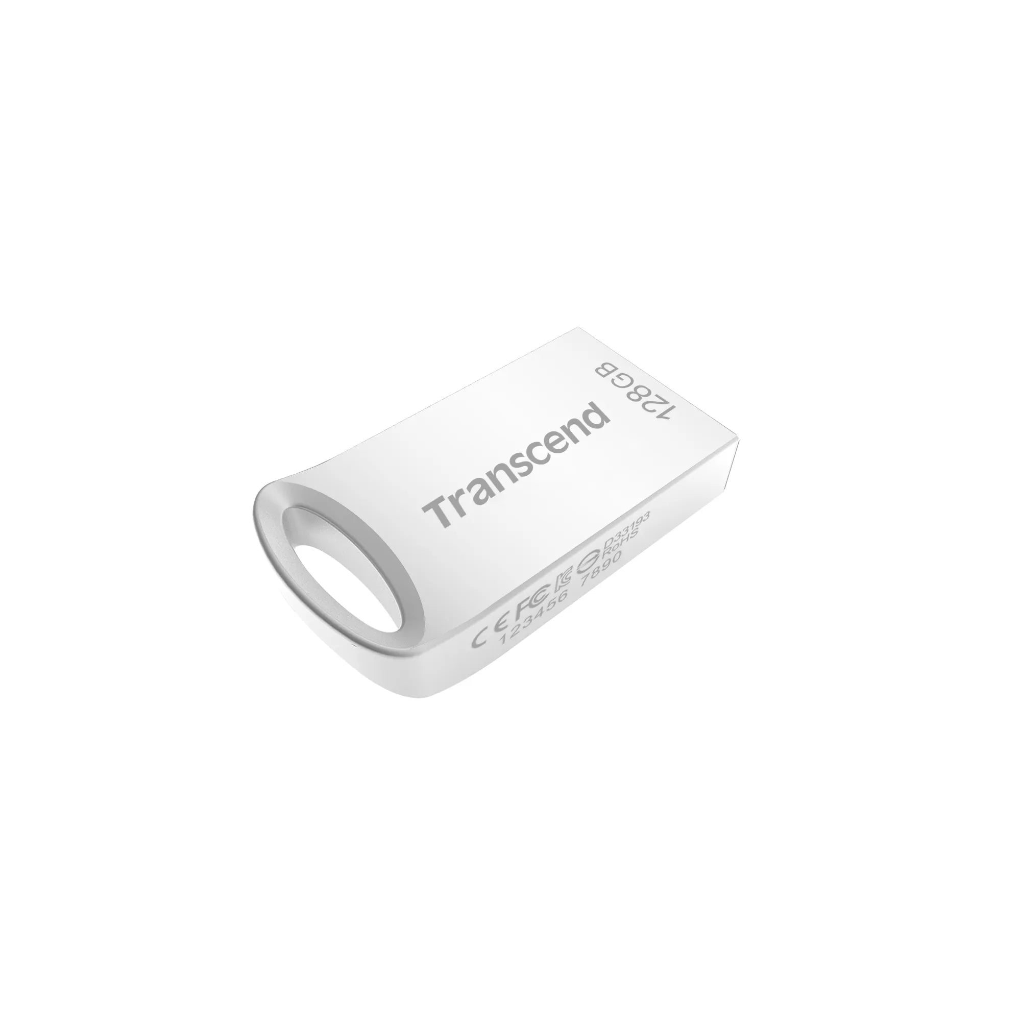 Transcend JetFlash 710 32GB, 32 GB, USB Type-A, 3.2 Gen 1 (3.1 Gen 1), Capless, 3.3 g, Silver