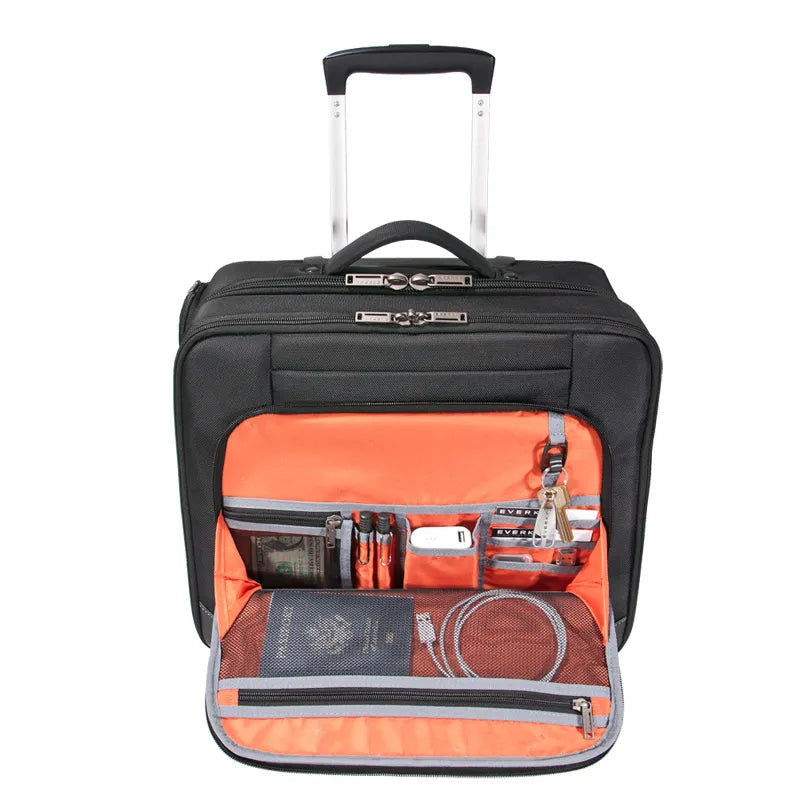 Everki EKB440, Trolley case, 40.6 cm (16"), 2.87 kg, Black,Orange