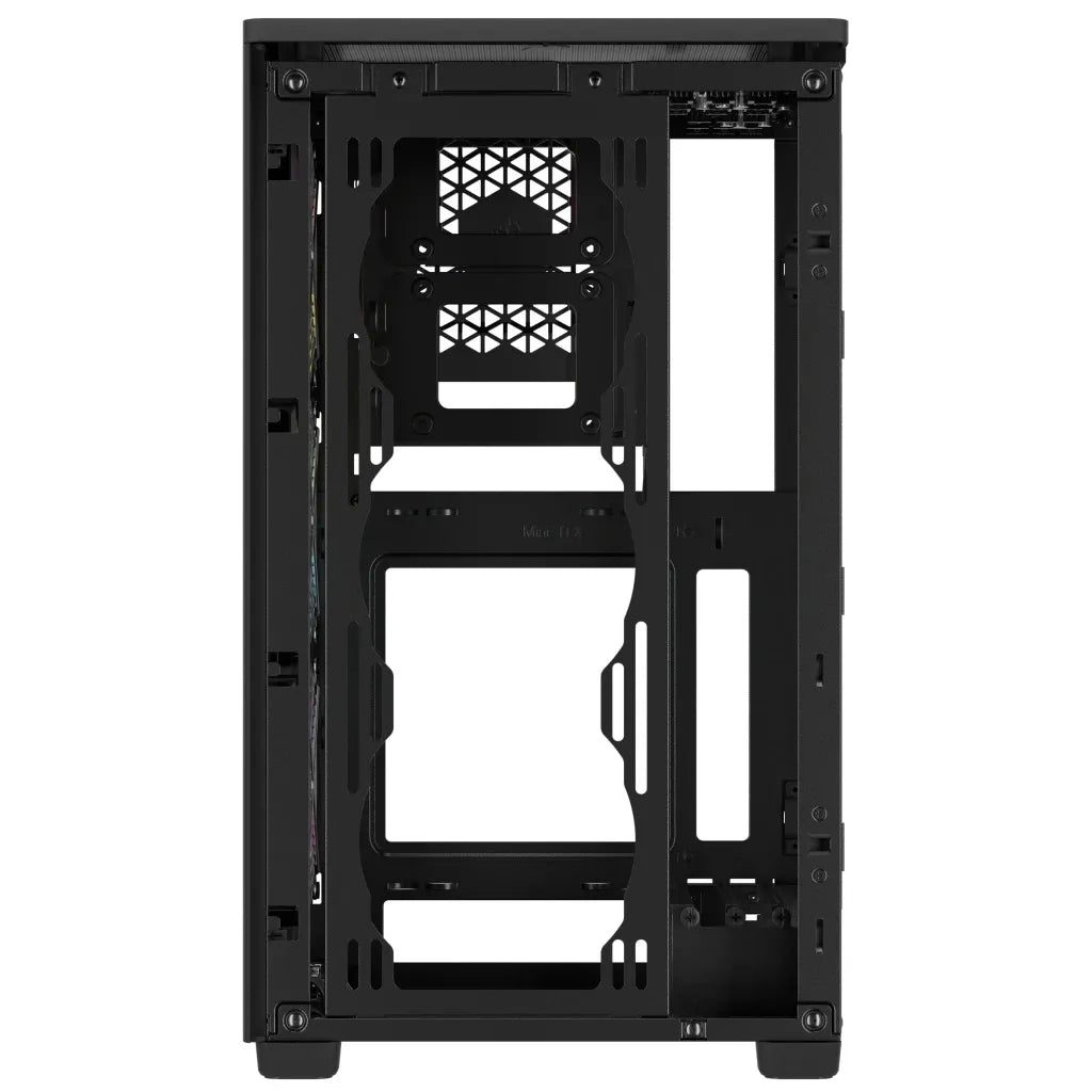 Corsair 2000D RGB AIRFLOW, Small Form Factor (SFF), PC, Black, Mini-ITX, Mesh, Multi