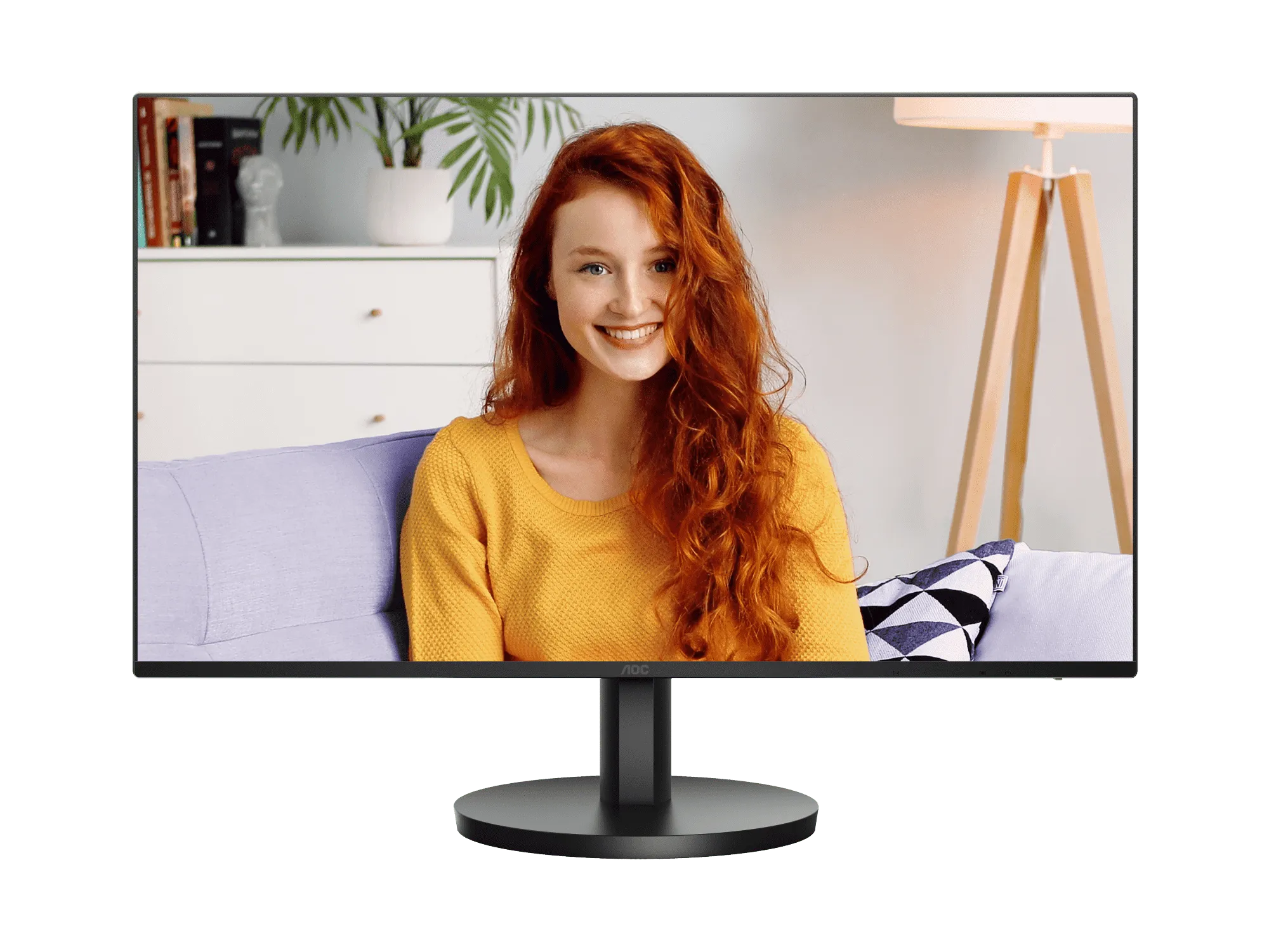 AOC-27B3HA3 Monitor|27 inch |IPS FHD 1920x1080 120Hz|1ms|300nits|HDMI VGA|VESA|Speakers|Internal Power Supply|3YR Warranty