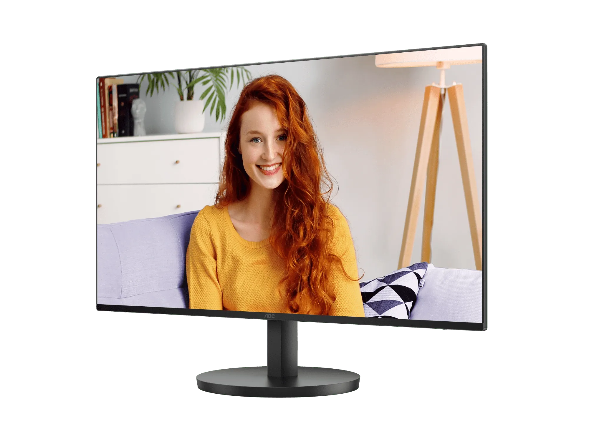 AOC-27B3HA3 Monitor|27 inch |IPS FHD 1920x1080 120Hz|1ms|300nits|HDMI VGA|VESA|Speakers|Internal Power Supply|3YR Warranty