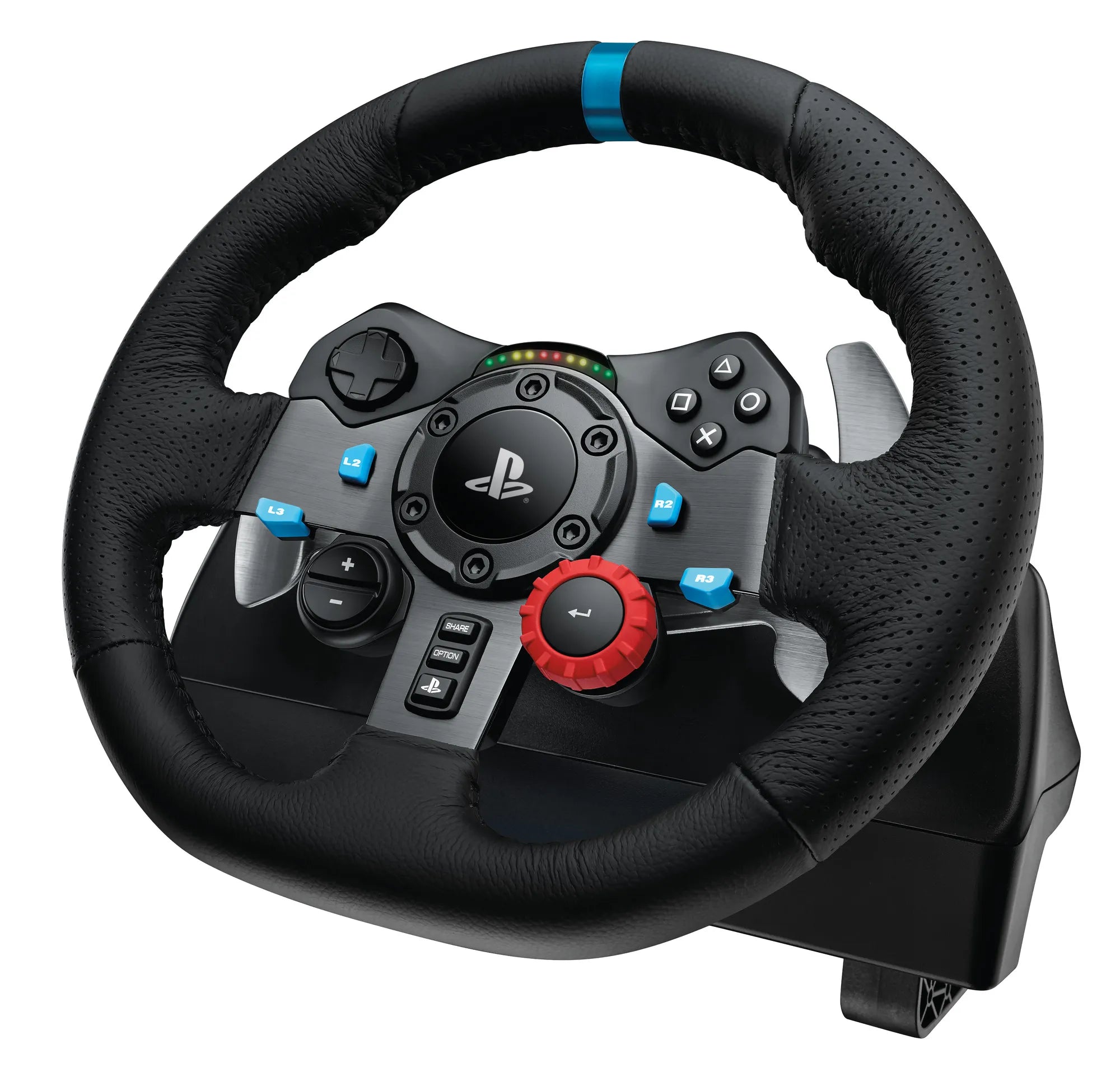 Logitech G G29, Steering wheel + Pedals, Playstation 3,PlayStation 4, Analogue, D-pad, Wired, USB 2.0