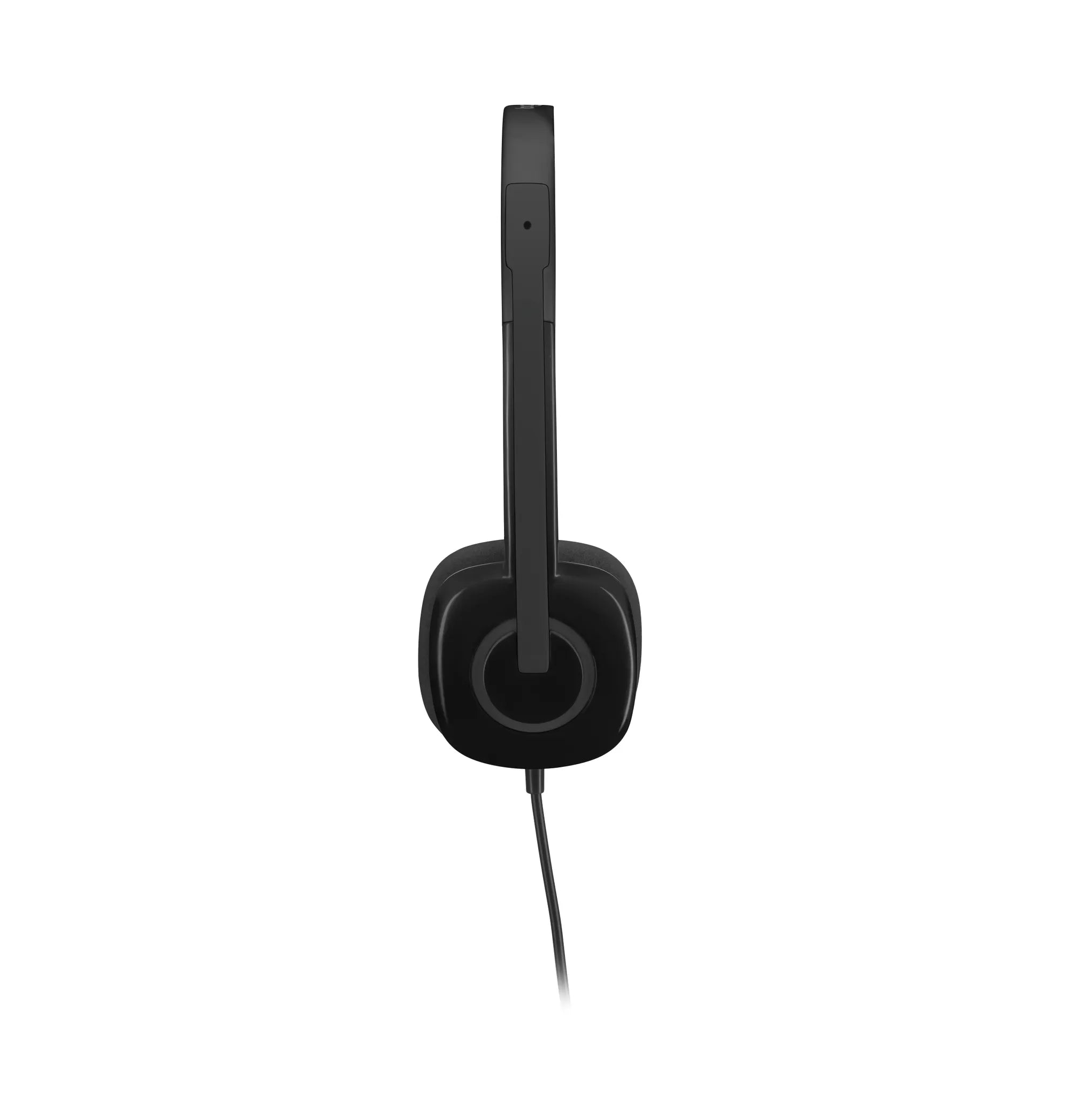 Logitech H151, Headset, Head-band, Office/Call center, Black, Binaural, Rotary