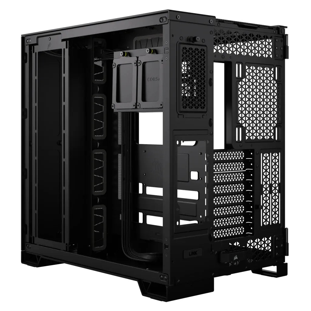 Corsair 6500X, Midi Tower, PC, Black, ATX, 19 cm, 40 cm