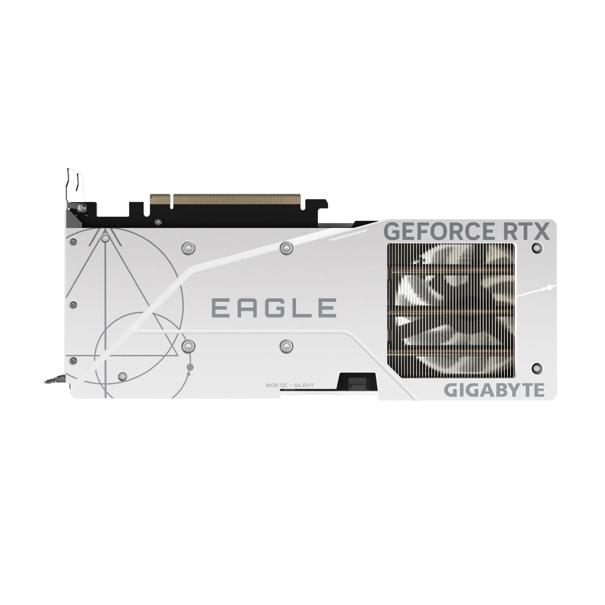 GIGABYTE GeForce RTX 4060 Ti EAGLE OC ICE 8G Graphics Card - 8GB GDDR6, 128bit, PCI-E 4.0, 2550MHz Core Clock, 2 x DisplayPort 1.4a, 2 x HDMI 2.1a, NVIDIA DLSS 3, GV-N406TEAGLEOC ICE-8GD, GeForce RTX 4060 Ti, 8 GB, GDDR6, 128 bit, 7680 x 4320 pixels, PCI Express x8 4.0