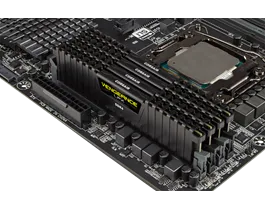 Corsair VENGEANCE® LPX 8GB (1 x 8GB) DDR4 DRAM 2666MHz C16 Memory Kit; 16-18-18-35; 1.2V; Black