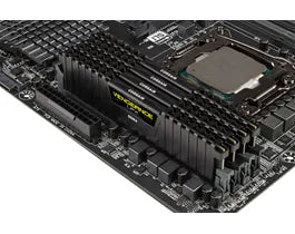 Corsair VENGEANCE® LPX 8GB (1 x 8GB) DDR4 DRAM 2666MHz C16 Memory Kit; 16-18-18-35; 1.2V; Black
