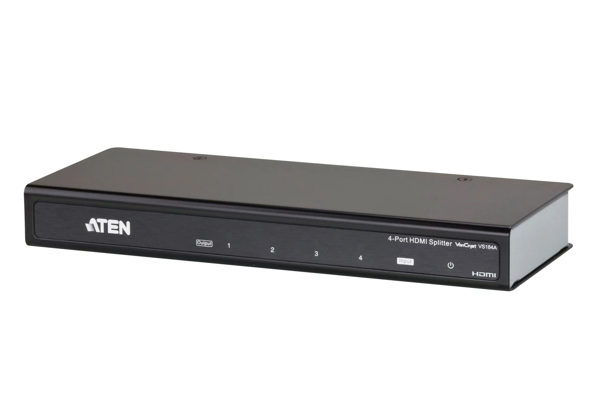 ATEN VS184A, HDMI, 4x HDMI, 4096 x 2160 pixels, Black, 15 m, 3840 x 2160, 4096 x 2160