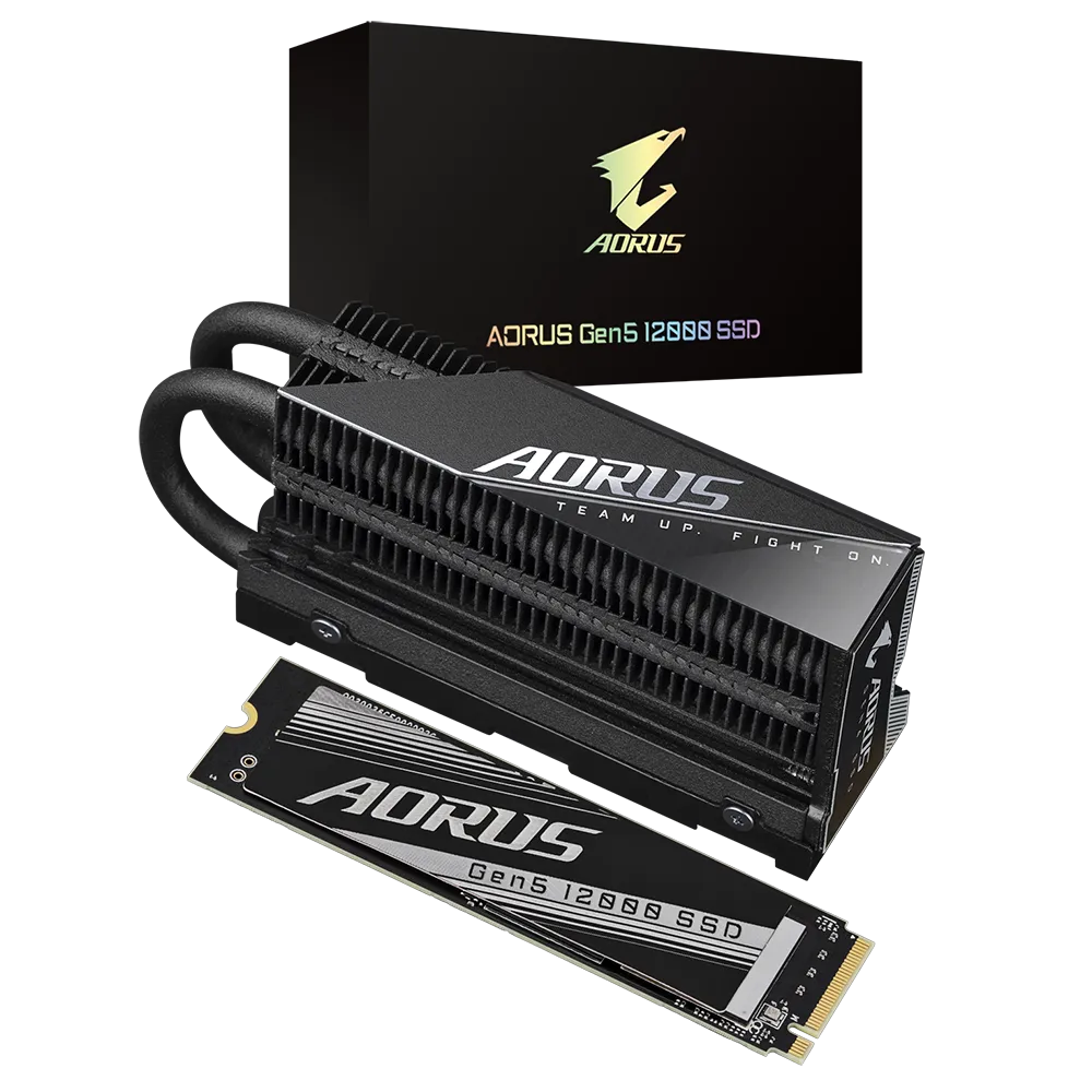 GIGABYTE AORUS Gen5 12000, 1 TB, M.2, 11700 MB/s