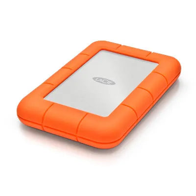 Seagate Rugged Mini, 2000 GB, 3.2 Gen 1 (3.1 Gen 1), 5400 RPM, Orange,Silver