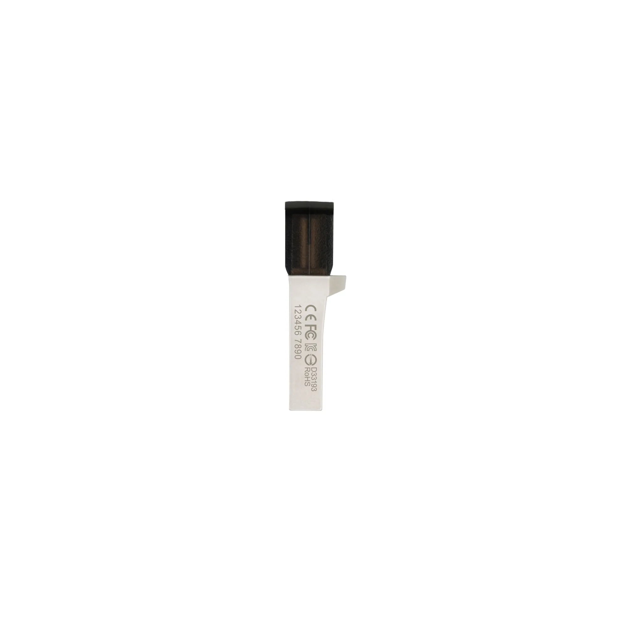 Transcend JetFlash 890 64GB, 64 GB, USB Type-A / USB Type-C, 3.2 Gen 1 (3.1 Gen 1), Cap, 3 g, Black, Silver