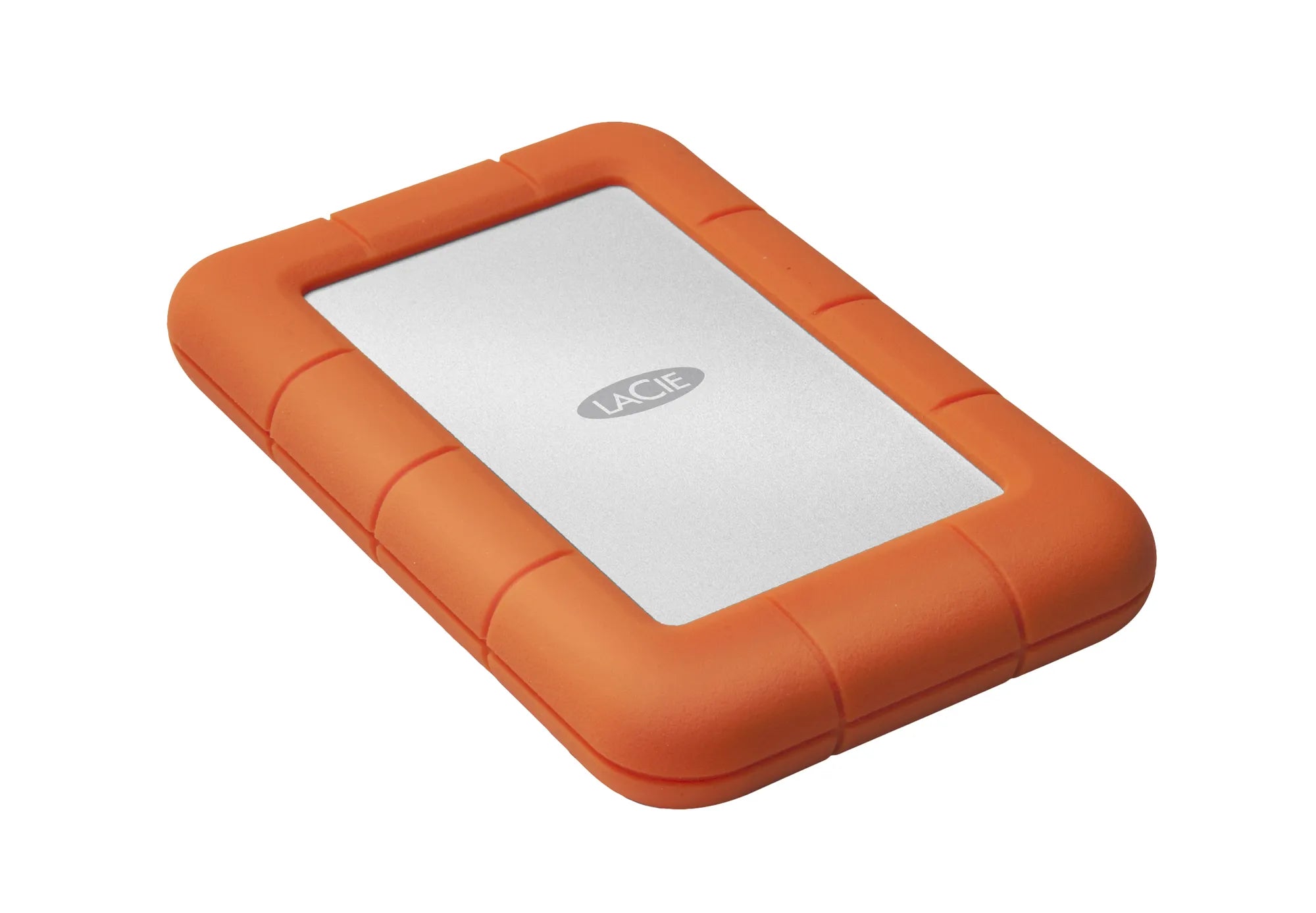 LaCie Rugged Mini, 1000 GB, 2.5", 3.2 Gen 1 (3.1 Gen 1), 5400 RPM, Orange,Silver