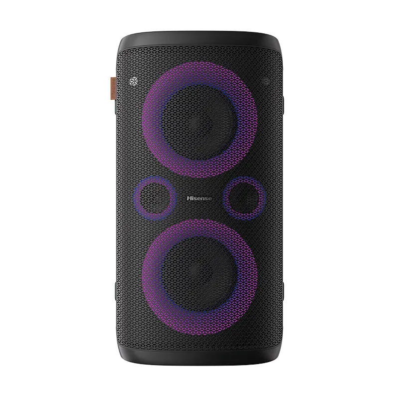 Hisense PartyRocker One HP100, 2.0 channels, 5.71 cm (2.25"), 13.3 cm (5.25"), 300 W, 40 - 20000 Hz, Wired & Wireless