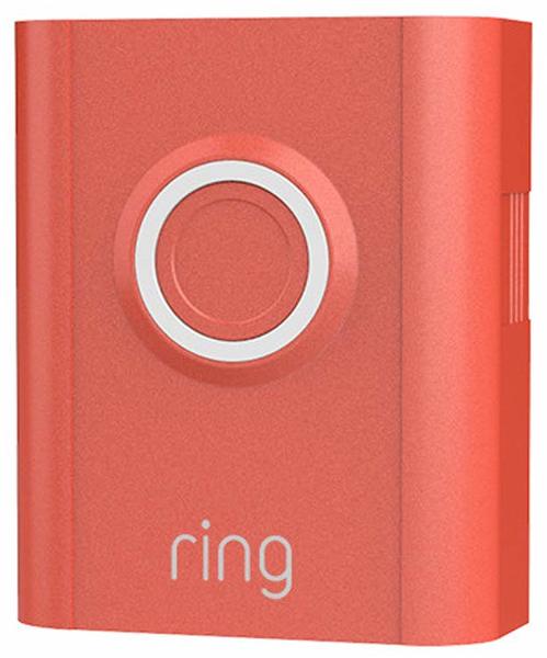 Ring - Video Doorbell 3 Faceplate - Fire Cracker