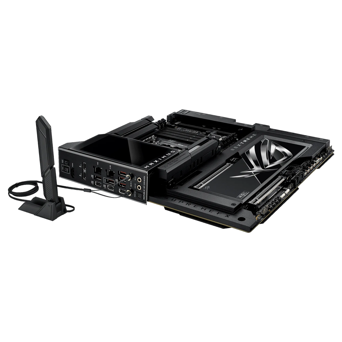 ASUS Motherboard/LGA1851/DDR5/4xDIMM/Max.256GB/1xHDMI/2xType-C/2xPCIe5x16/1xPCIe4x4/6xM.2/4xSATA/RAID/WiFi 7/LCD Display/E-ATX