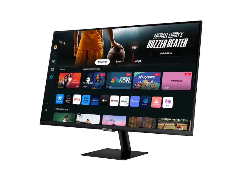 Samsung LS32DM702 32'' UHD Flat Smart Monitor (16:9) - 8ms (GTG); 3000:1 static; 3840 x 2160 resolution; 60Hz; 2 x 5W Speaker; T